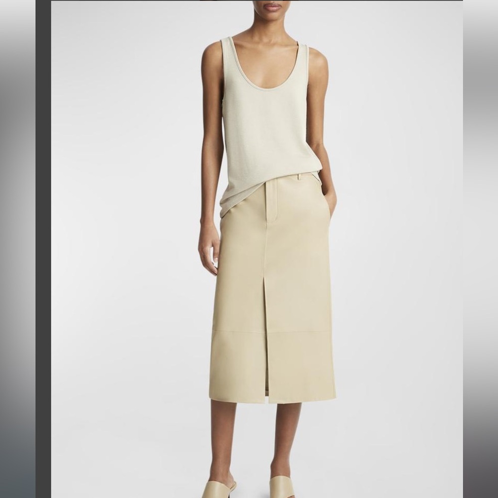 Vince relaxed scoop neck tank